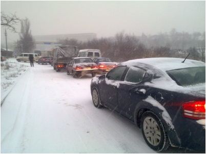 километровые пробки